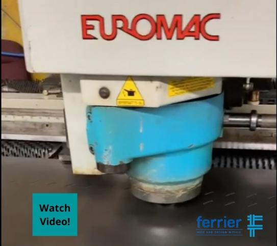 Ferrier Wire + Design Metals: Euromac CNC Turret Punching Press - Watch Video! Ferrier Wire + Design Metals: Euromac CNC Turret Punching Press - Watch Video!